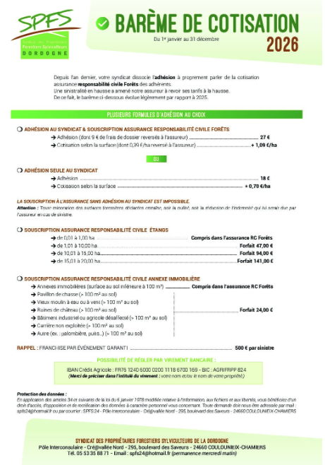 bareme-cotisation-2026 Barème de cotisations 2022